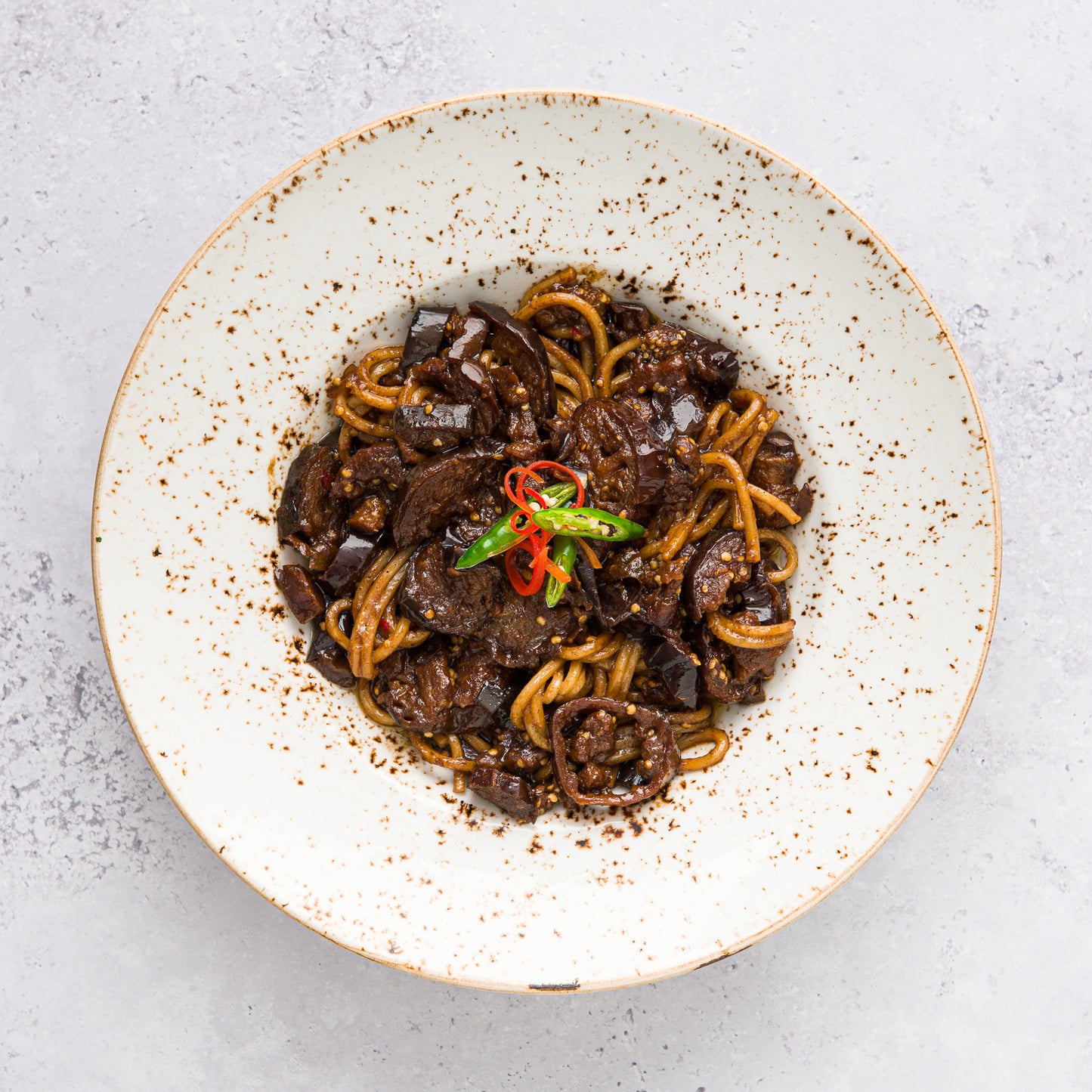 Root Kitchen Szechuan Aubergine Noodles