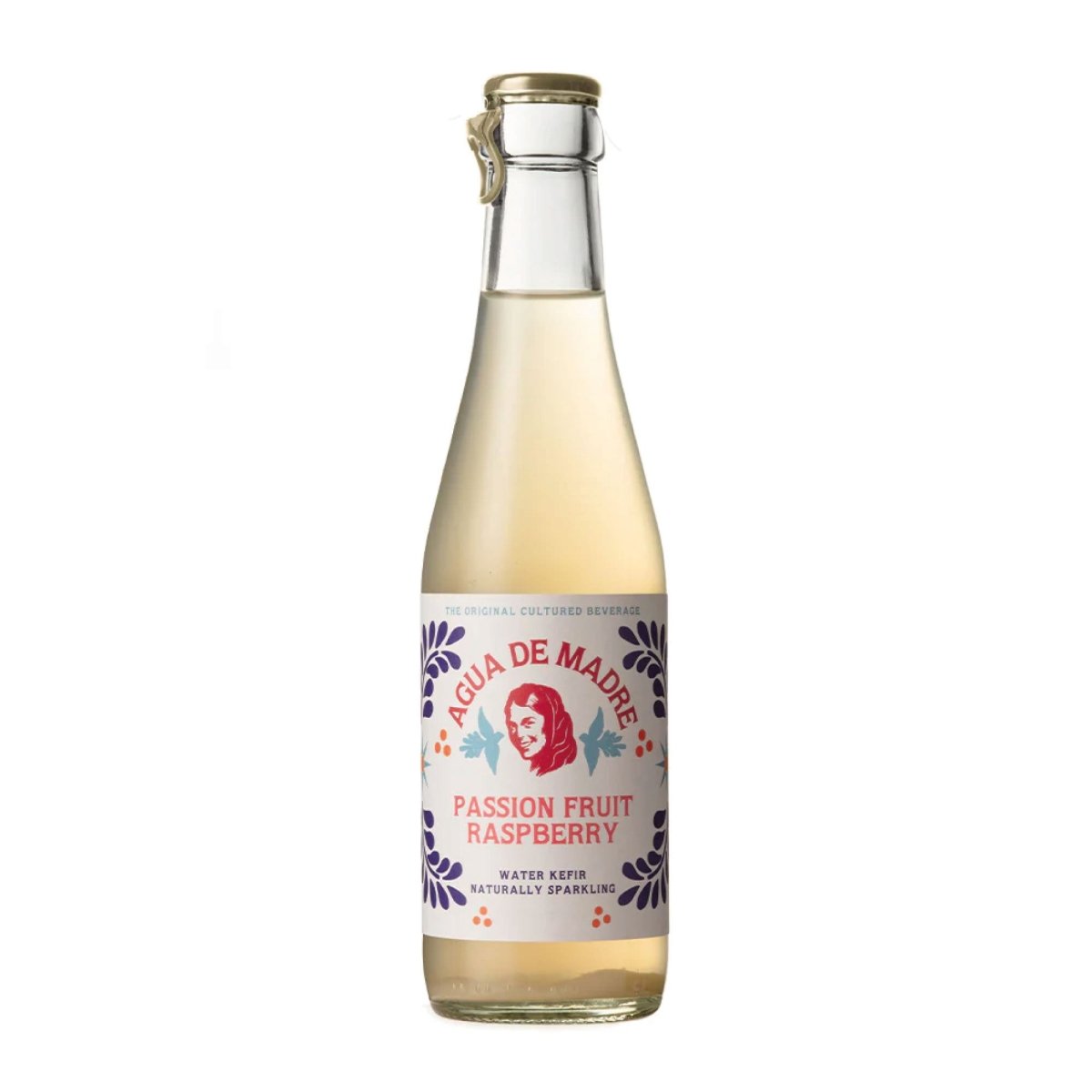 Agua de Madre Passion Fruit & Raspberry Kefir Water 33cl - Agua de Madre