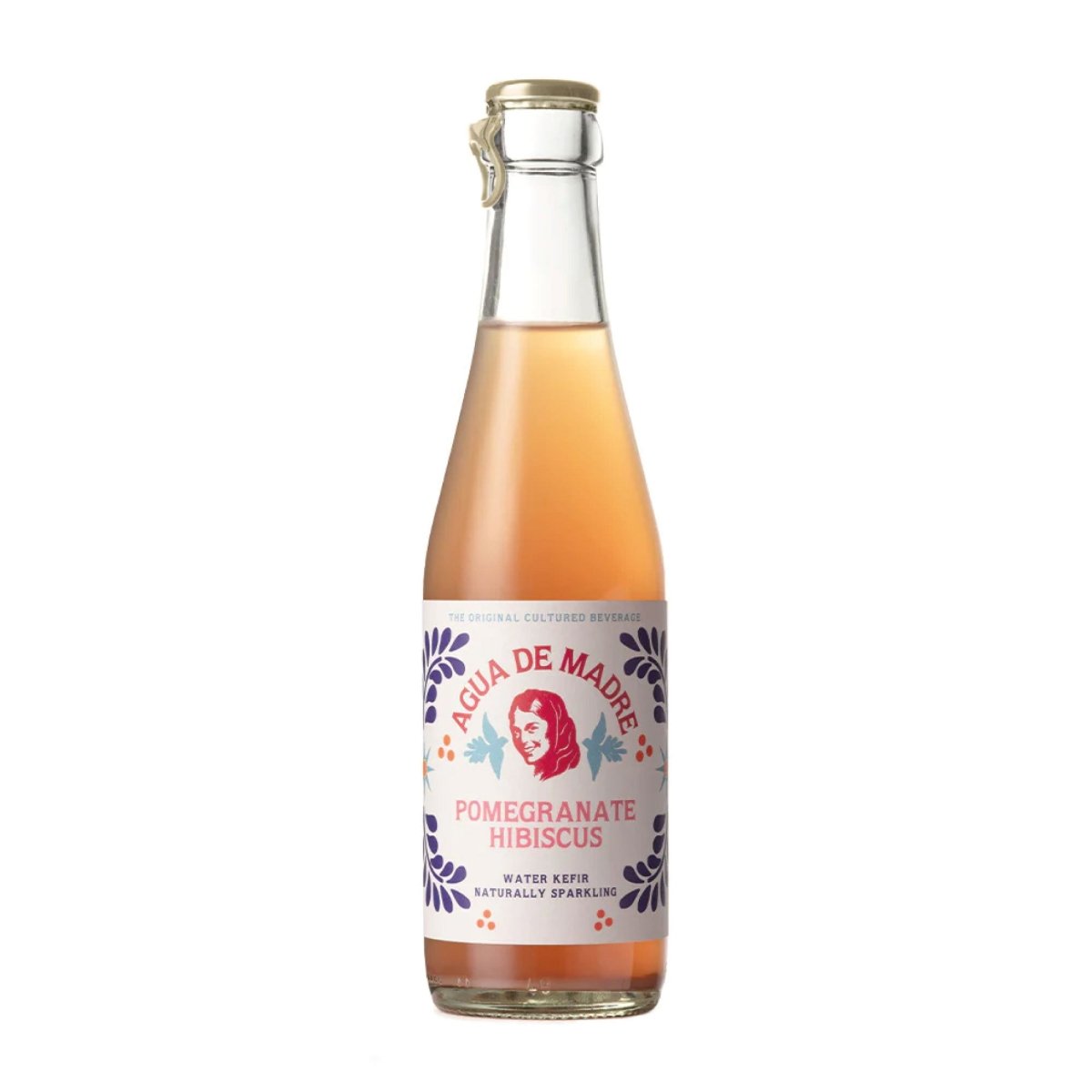 Agua de Madre Pomegranate & Hibiscus Kefir Water 33cl - Agua de Madre