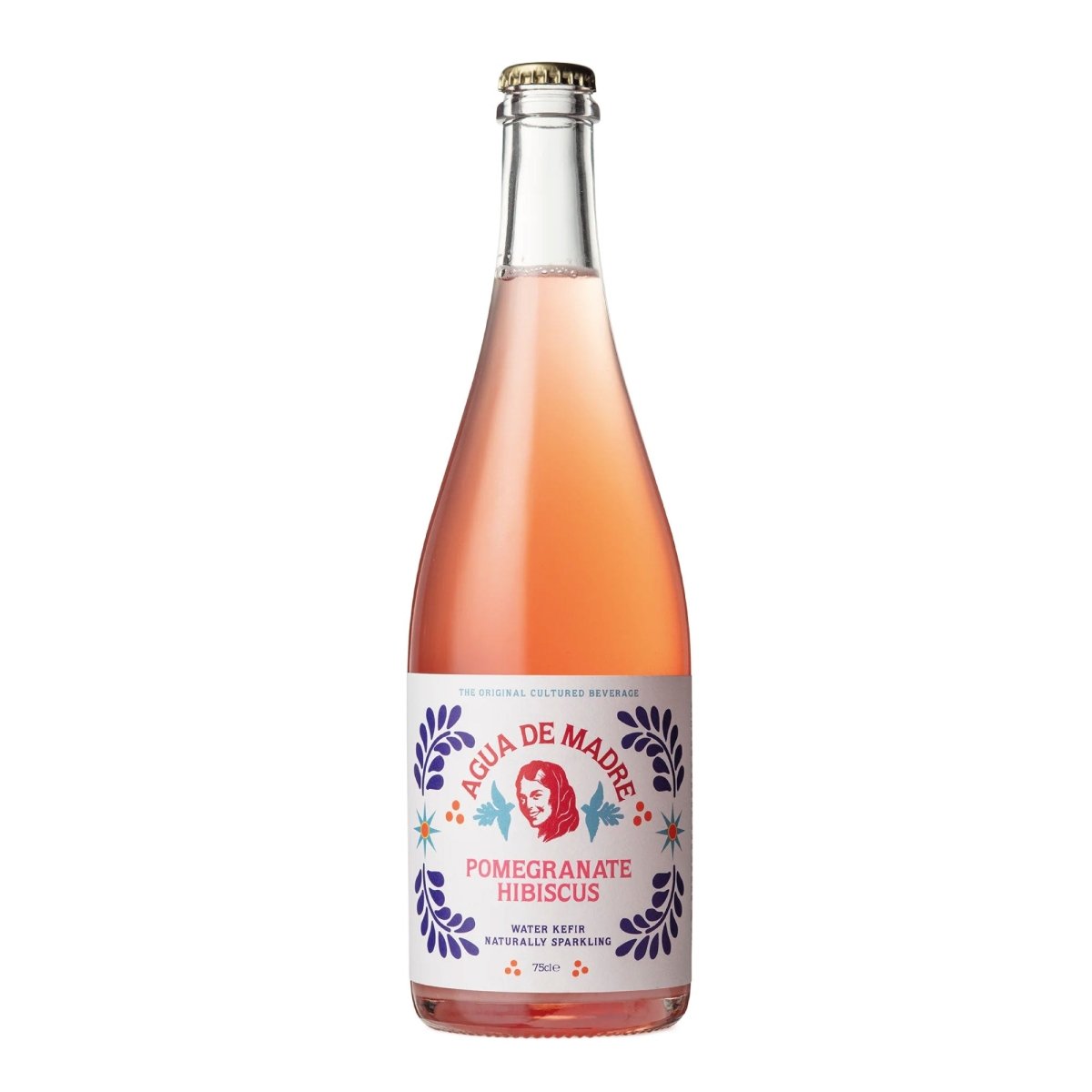 Agua de Madre Pomegranate & Hibiscus Kefir Water 75cl - Agua de Madre