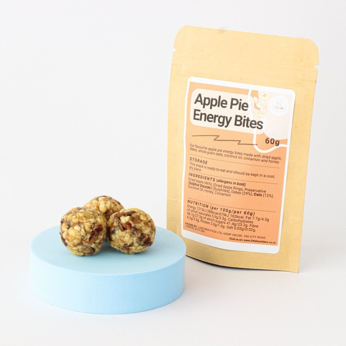 Apple Pie Energy Bites - The Little Lunchbox