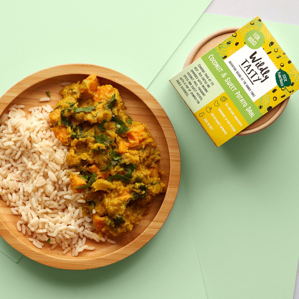 Coconut & Sweet potato Dahl - Wildly Tasty