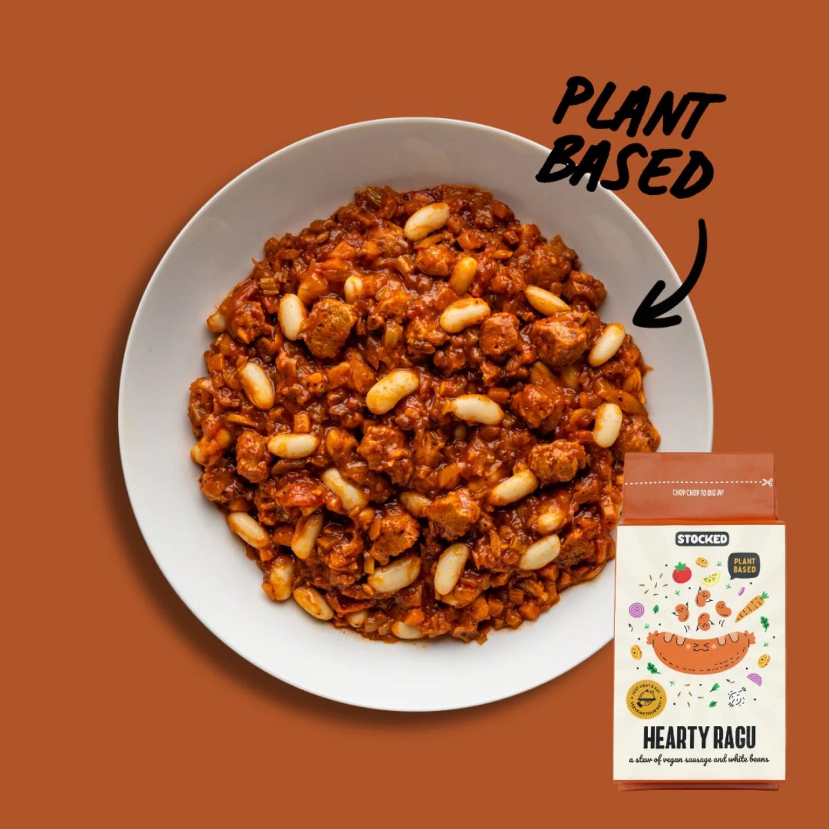 Stocked Hearty Ragu x4 Meals - STOCKED