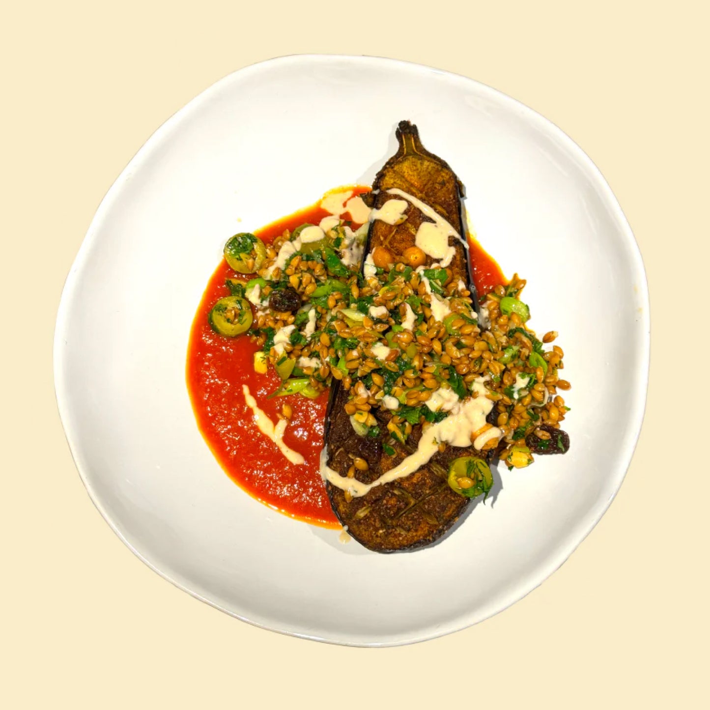 All Week Tomato & Grains Aubergine