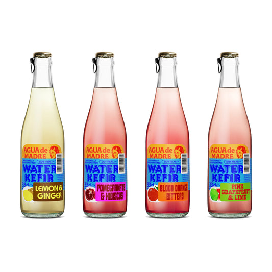 Agua De Madre Kefir Water Mixed Pack 33cl