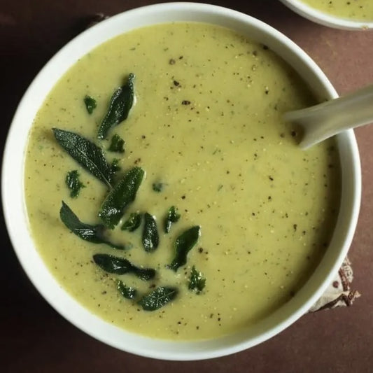 Oshomo Celery and Leek Soup (A Calm Mind)