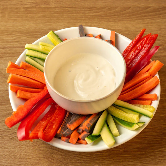 Munch'd Meals Veggie Dippers with Honey Mayo (v)