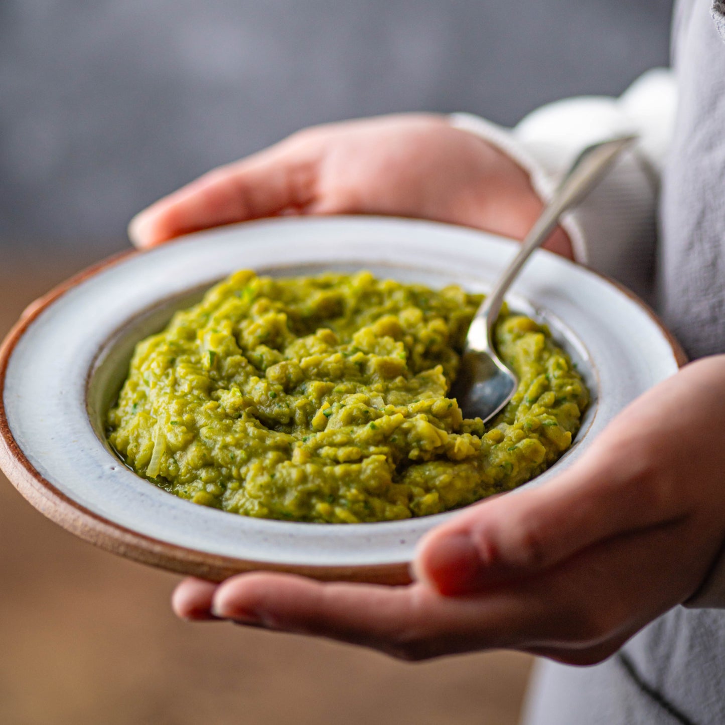 Oshomo Green Pea Dal (Pease Sir)