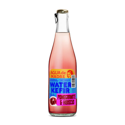 Agua De Madre Pomegranate & Hibiscus Kefir Water 33cl