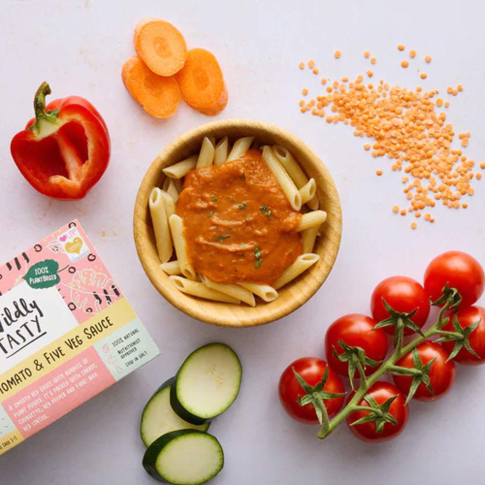 Wildly Tasty Kids Super Tomato and Five Veg Sauce - Wildly Tasty