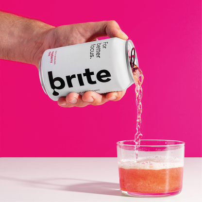 Brite Raspberry Mint Nootropic Health Drink 24x 330ml
