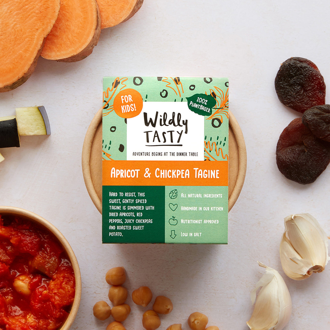 Wildy Tasty Kids Apricot and Chickpea Tagine