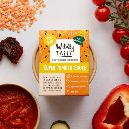 Wildly Tasty Kids Super Tomato Five Veg Sauce