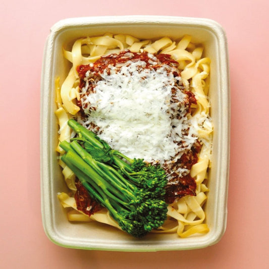 All Week 8-hour Beef Shin Ragu Tagliatelle with Steamed Tenderstem Broccoli and Aged Parmesan - All Week (formerly Out of the Box)