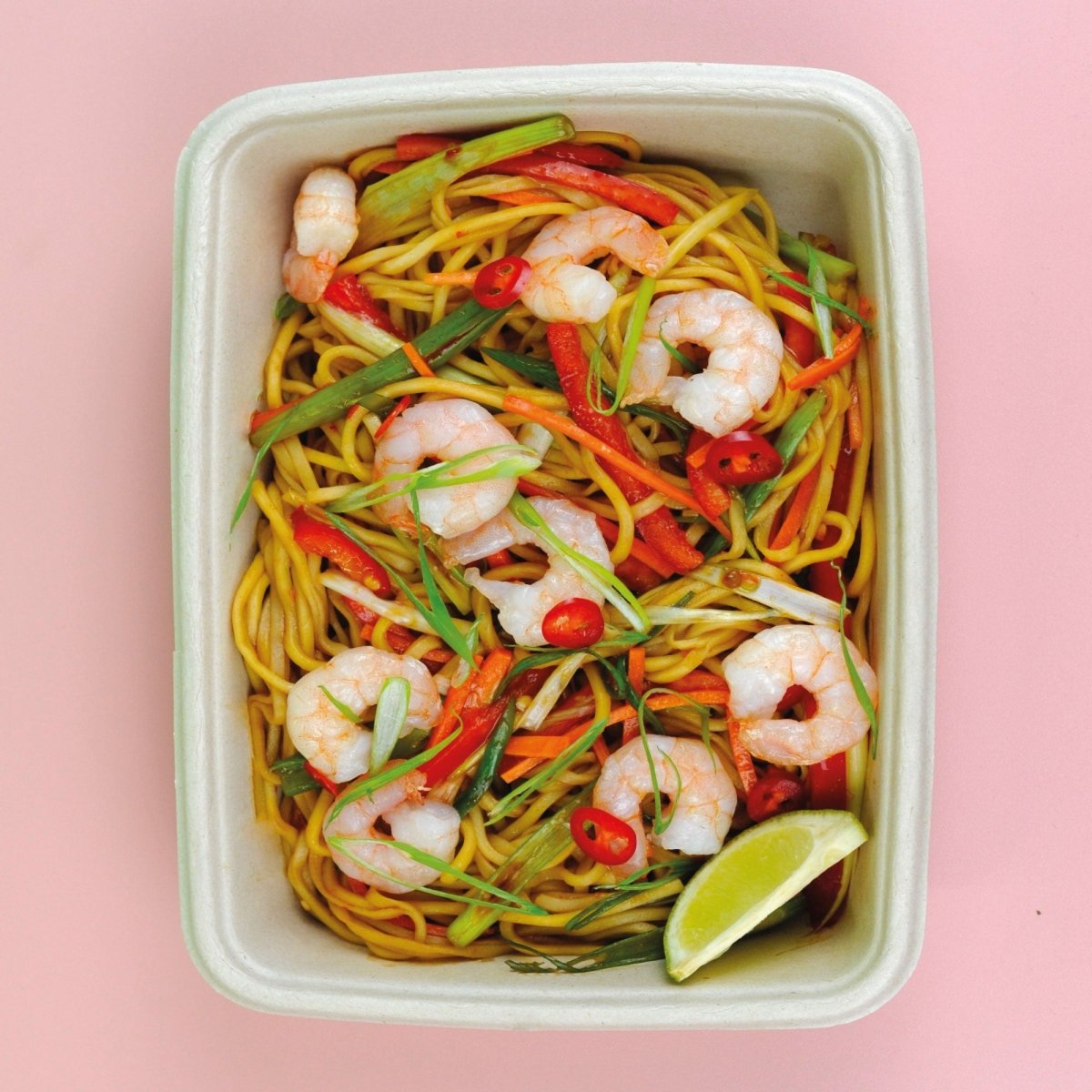 All Week Chilli Prawn and Rainbow Veg Yakisoba - All Week (formerly Out of the Box)