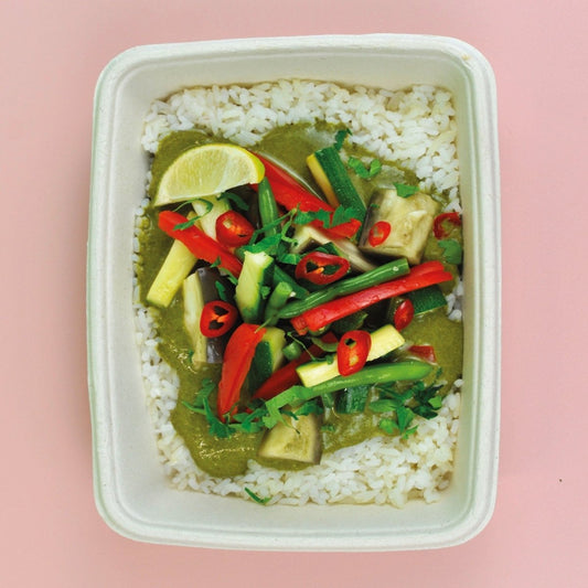 All Week Vegan Thai Green Vegetable Curry with Jasmine Rice - All Week (formerly Out of the Box)