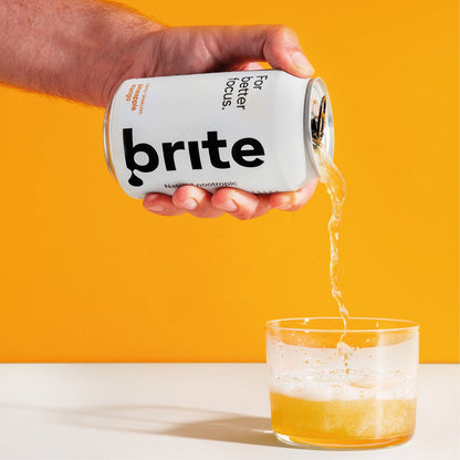 Brite Pineapple Mango Nootropic Health Drink 24x 330ml - Brite Drinks