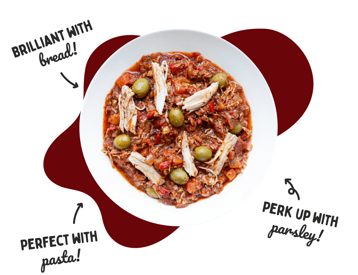 Chicken Cacciatore - 4 Meals by Stocked - STOCKED