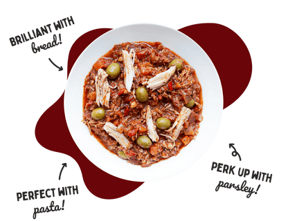 Chicken Cacciatore - 4 Meals by Stocked - STOCKED