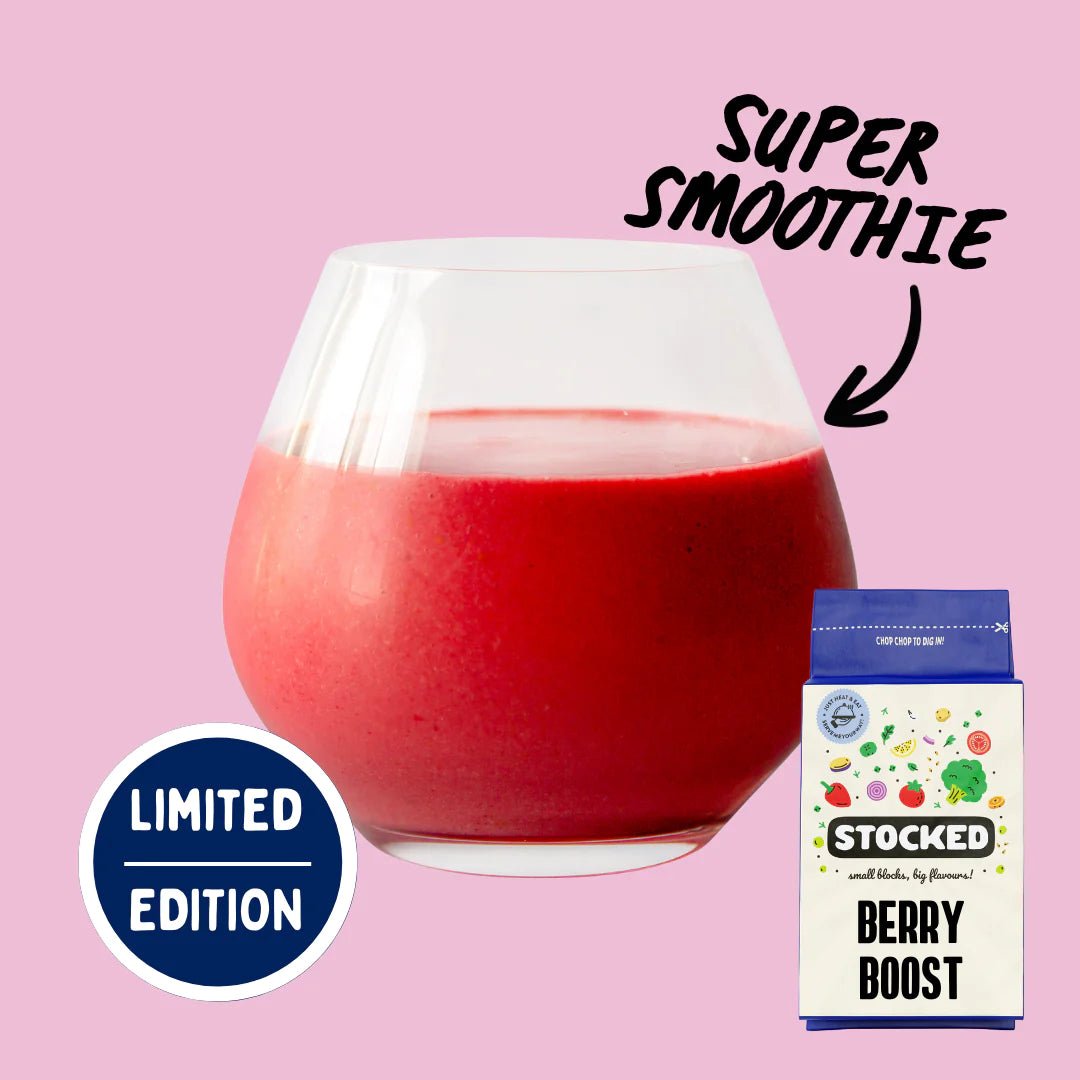 Stocked Berry Boost Smoothie x4 Blocks - STOCKED