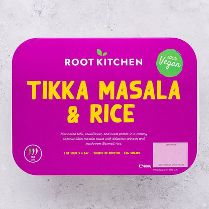 Tofu Tikka Masala And Rice - Root Kitchen